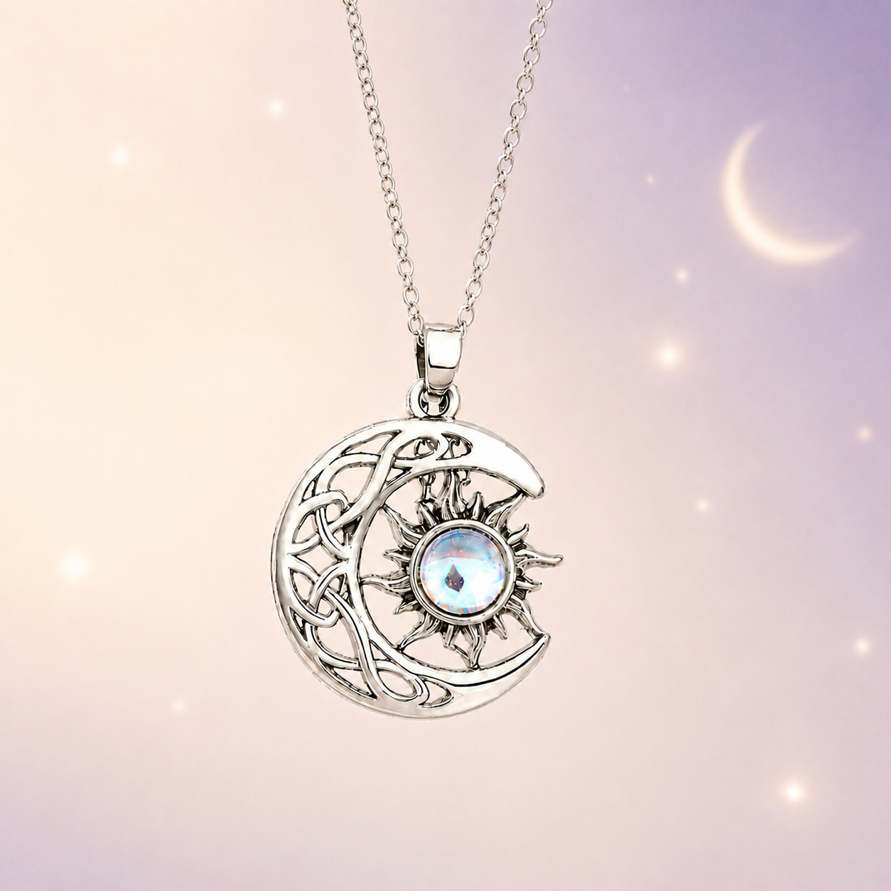 Sol & Luna Celestial Necklace
