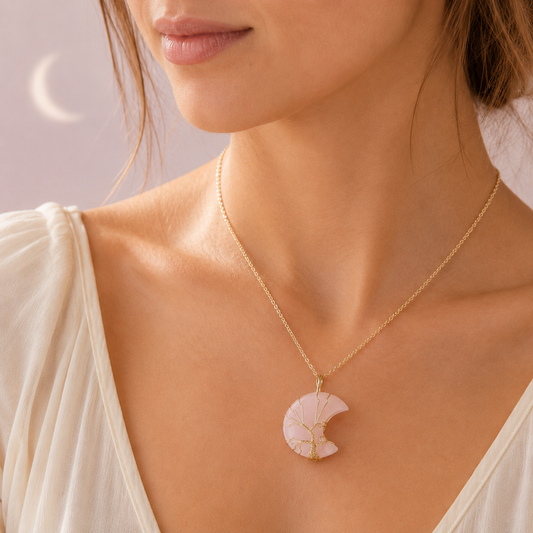 Moon Garden Crystal Necklace