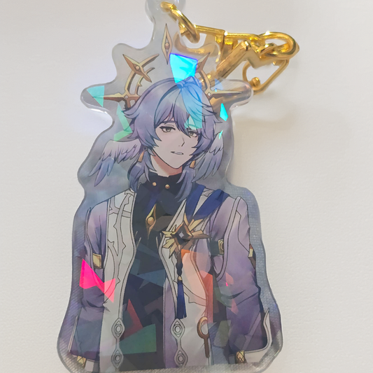 Sunday Honkai Anime Holographic Keychain