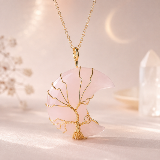 Moon Garden Crystal Necklace
